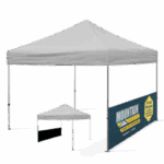 Printed Half Wall Single Side with Coloured Backing (3m x 3m)